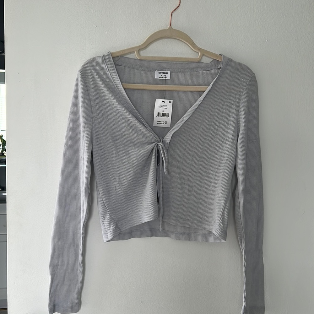 tie up cardigan NWT
